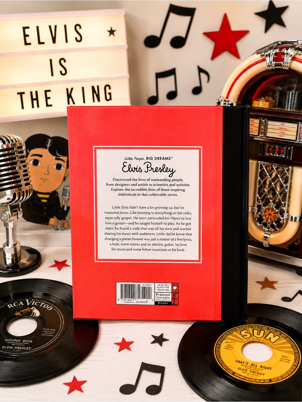 Little People Big Dreams Elvis Presley Children's Book - Picture 2 of 6